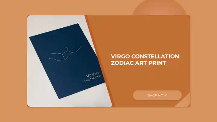 Virgo Constellation Zodiac Art Print by@Outfy