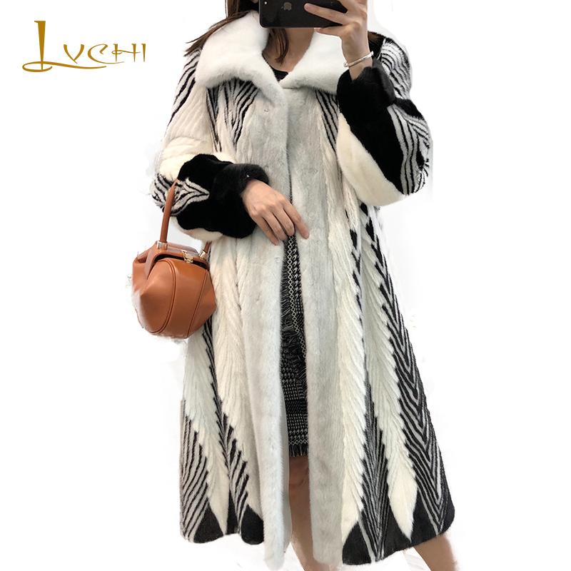 Real Mink Coat Women&