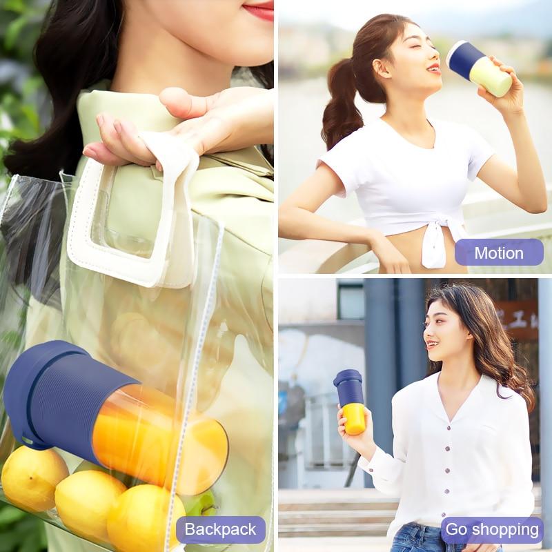 Portable Personal Juice Blender and Smoothie Maker Yellow Pandora