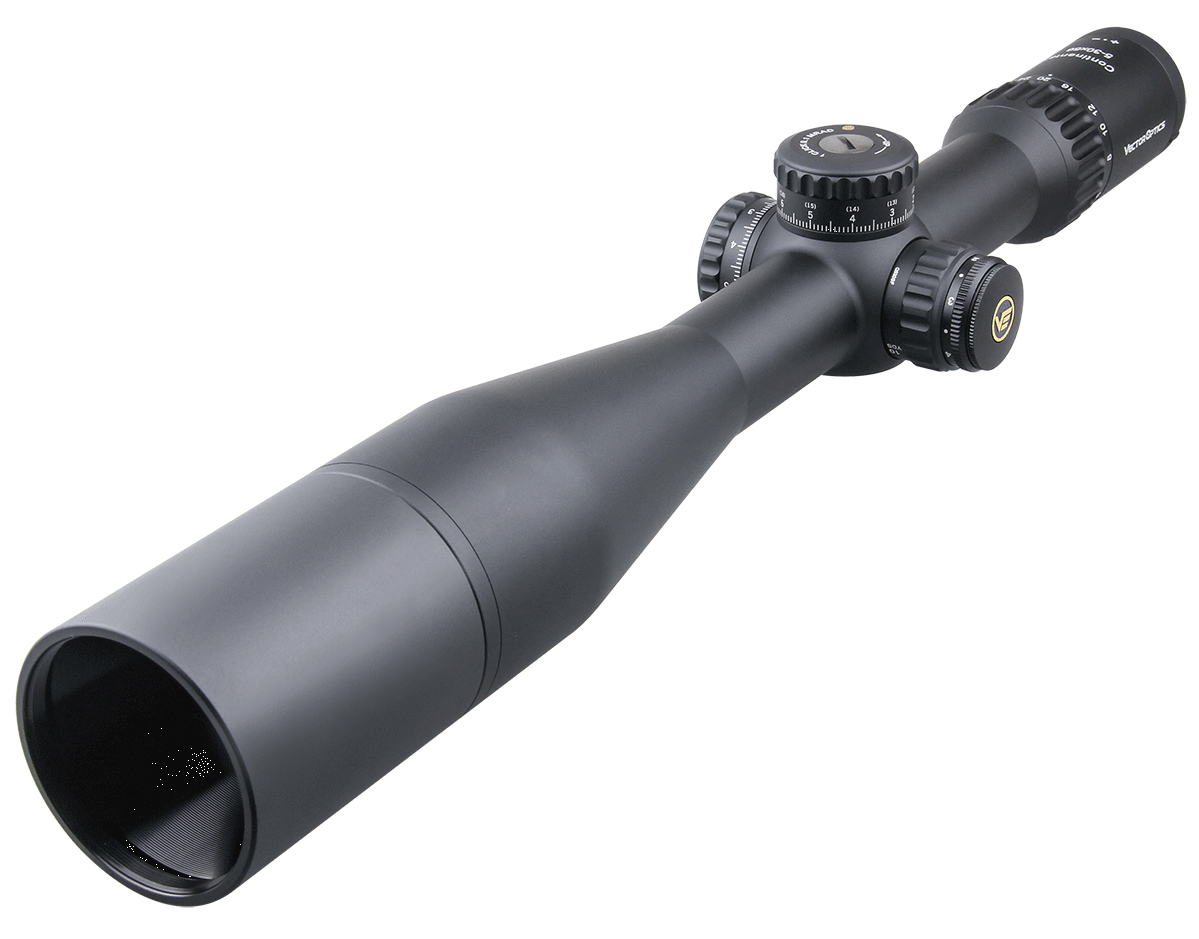 Vector Optics 34mm Continental 5-30x56 HD FFP Hunting Riflescopes 1/10 Yellow Angel