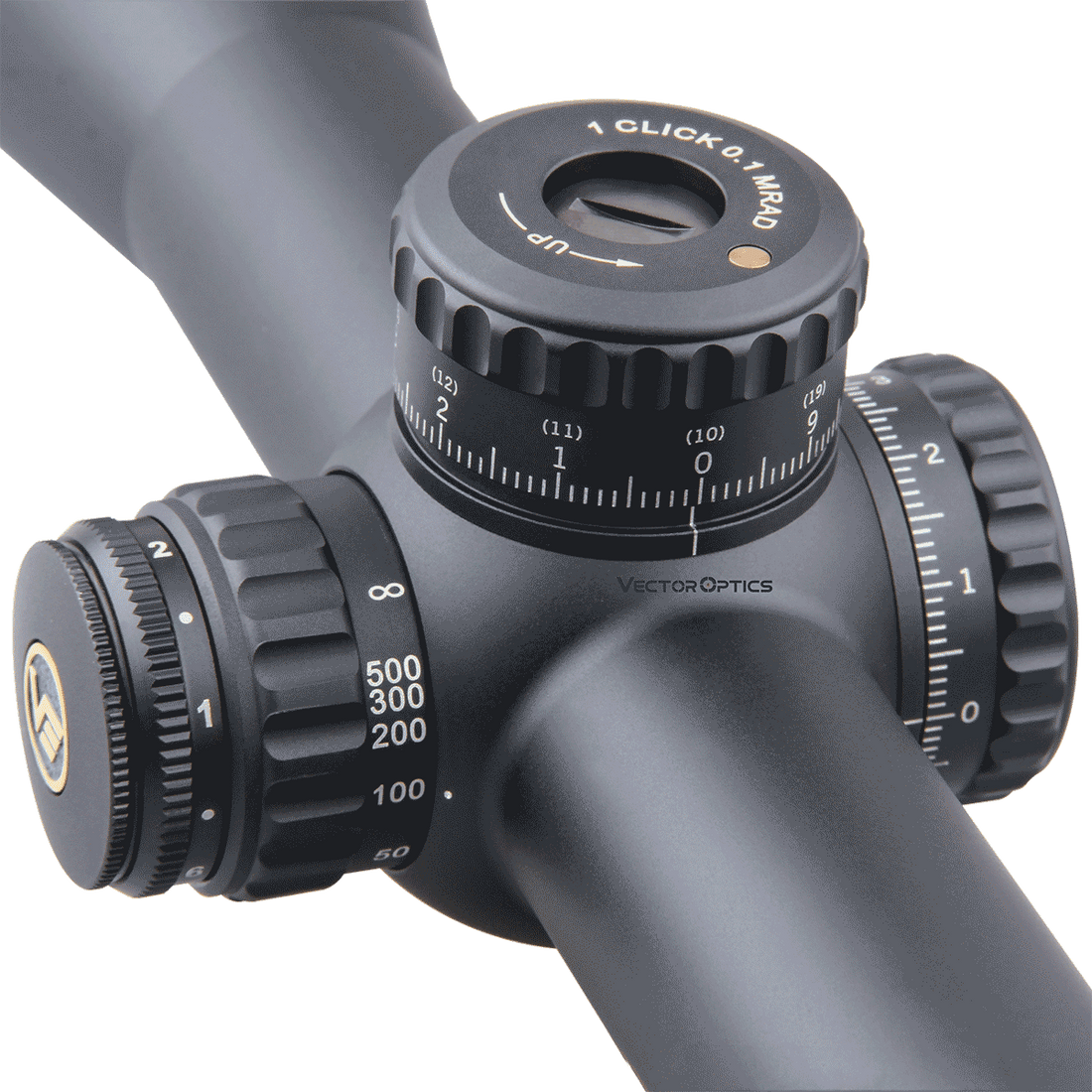 Vector Optics 34mm Continental 5-30x56 HD FFP Hunting Riflescopes 1/10 Yellow Angel