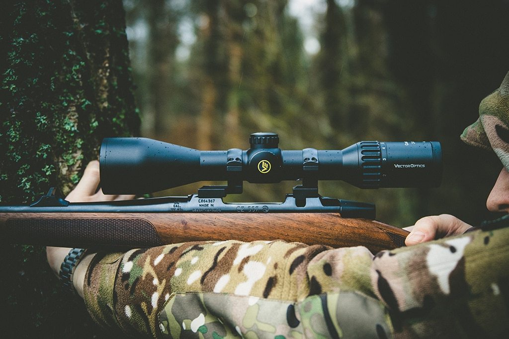 Vector Optics Continental FFP 34mm 1-6x28 3-18x50 4-24x56 5-30x56 Yellow Angel