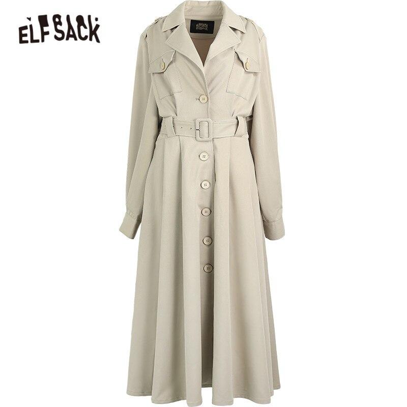 Green Solid Single Breasted Oversize Casual Women Trench Coat,Spring Yellow Angel