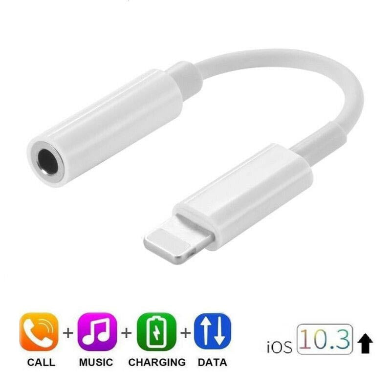 Headphone Adapter 3.5mm Aux Audio Cable Teal Simba
