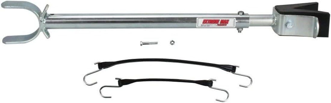 3005.3852 Straight Transom Saver with Roller Mount - 21" to 31"