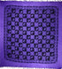 Checkered Sun & Moon with Tassels Tapestry Silver Hestia