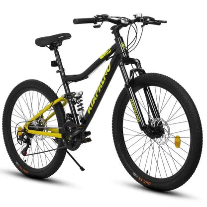 TerraRush™ – 26&quot; Mountain Bike with Shock Absorber &amp; 21-Speed Carmine Juneberry