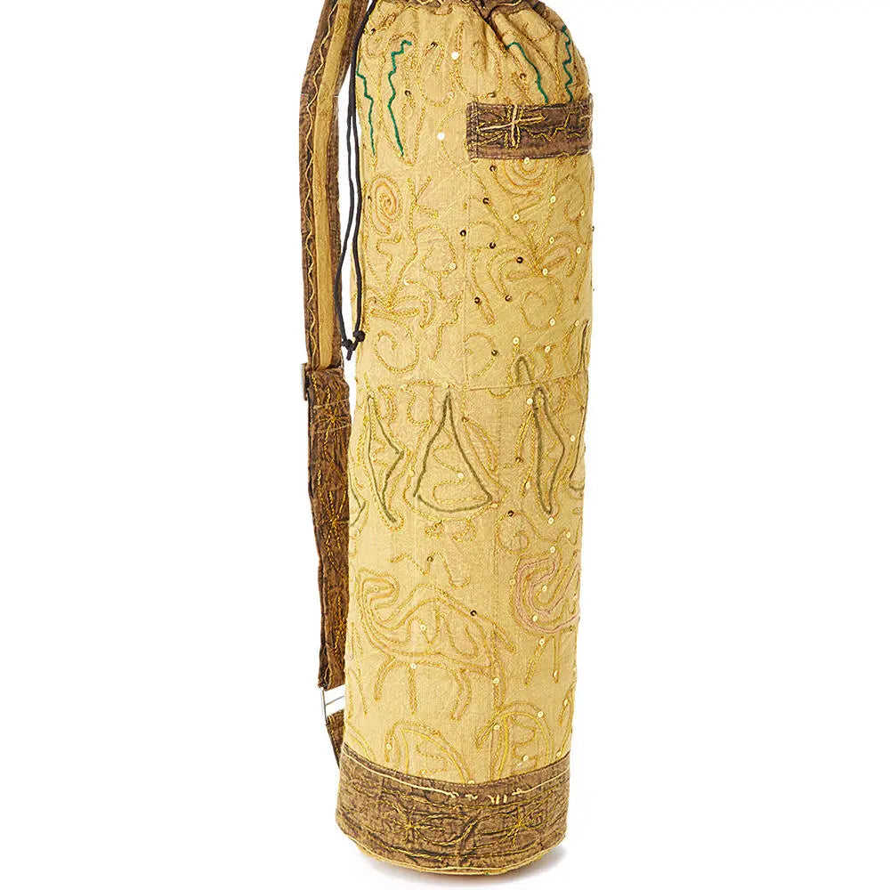 Yoga Bag - OMSutra  Hand Crafted Chic Bag Alabaster