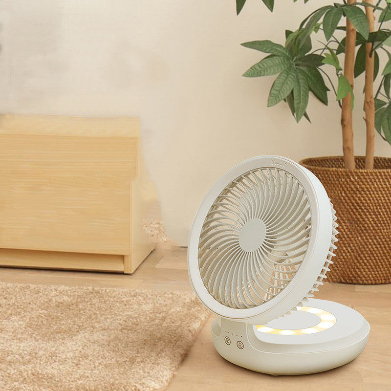 Wireless Suspended Air Circulation Fan USB Rechargeable Maroon Asteria