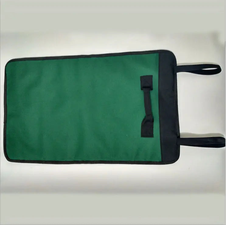 Portable Multifunctional Reel Type Hardware Tool Bag Maroon Asteria