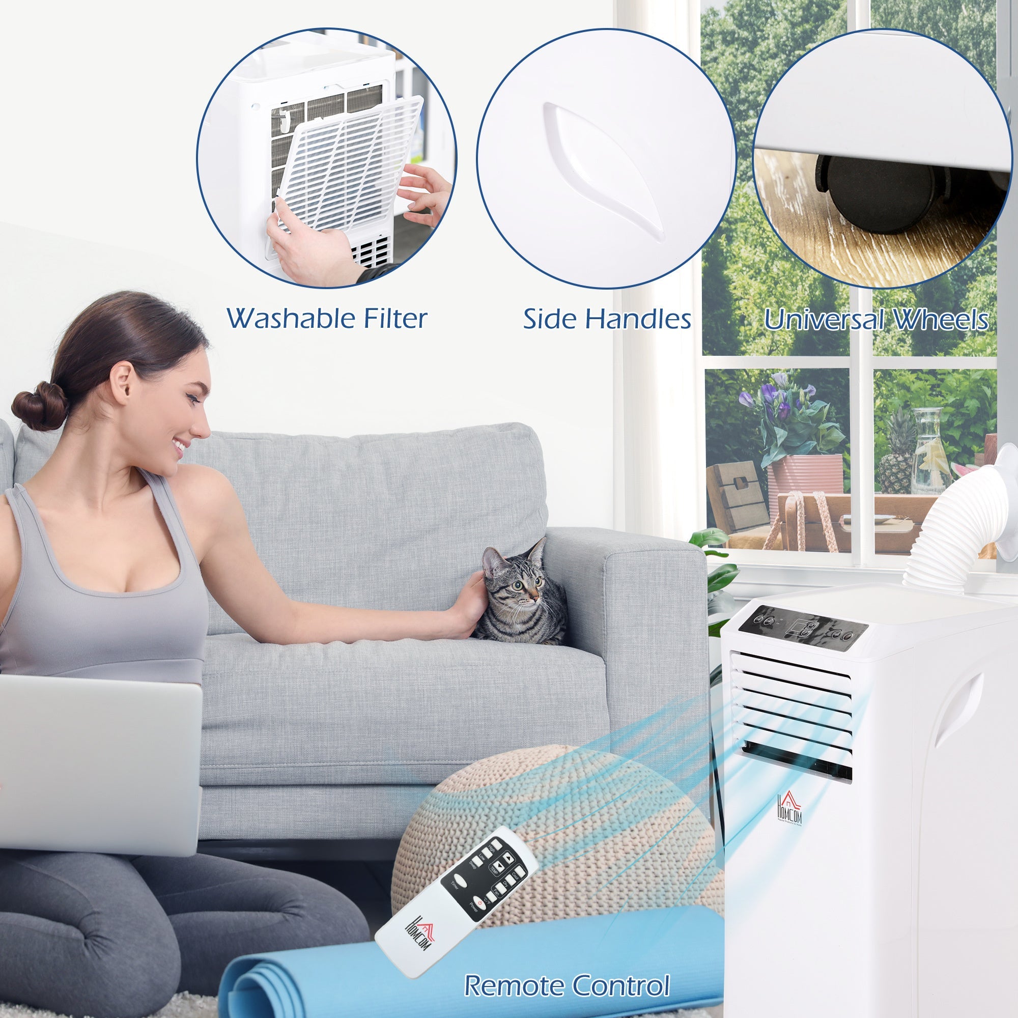 Plastic Portable Air Conditioner AdoreKart