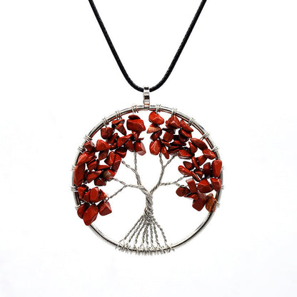 Kabala Life Tree necklace Pink Lucy