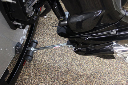 3005.3852 Straight Transom Saver with Roller Mount - 21&quot; to 31&quot;