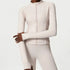 Nude Zipper Yoga Jacket Harlequin Iolaus