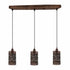 Industrial vintage Retro 3 way Rectangle Drum Cylinder Rustic Red cage Sangria Angel