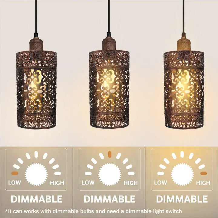 Industrial vintage Retro 3 way Rectangle Drum Cylinder Rustic Red cage Sangria Angel