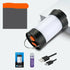 Camping Lights Outdoor Multi-function LED Rechargeable Maroon Asteria