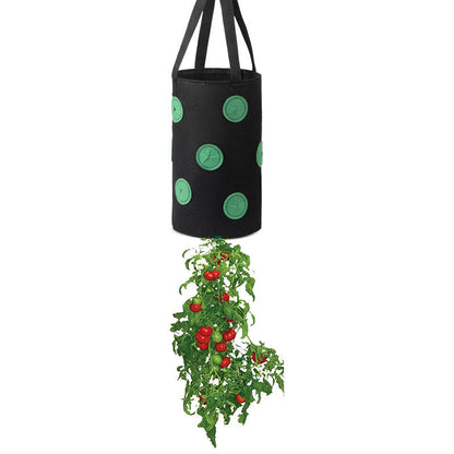 Strawberry Grow Bag Nonwoven Fabric Vertical Jardin Garden Maroon Asteria