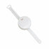 Portable Wrist Fan Mirror Leafless USB Rechargeable 3 Speed Maroon Asteria