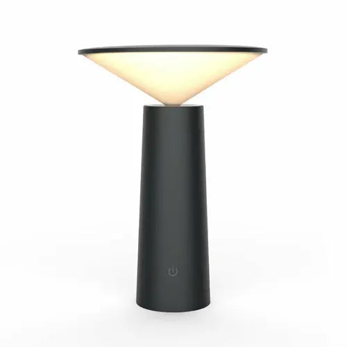 Rotating Lamp Head Three-color Light Charging Touch Maroon Asteria