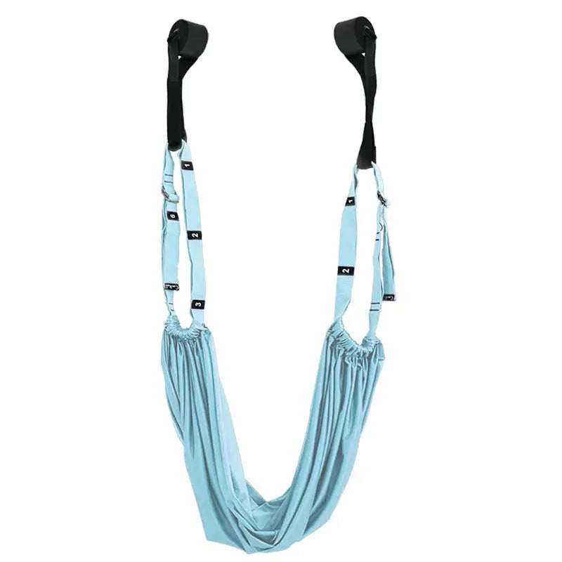 Fitness Hip Stretch Yoga Belt Inverted Rope Pull Stretch Maroon Asteria