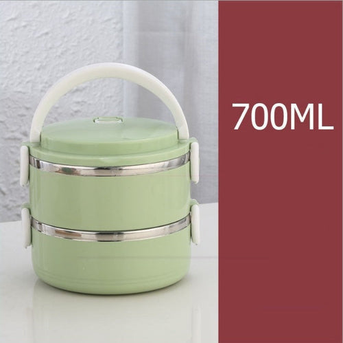 Cute Japanese Lunch Box For Kids School Portable Food Container Crimson Medea