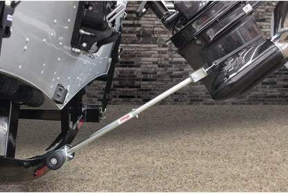 3005.3852 Straight Transom Saver with Roller Mount - 21&quot; to 31&quot;