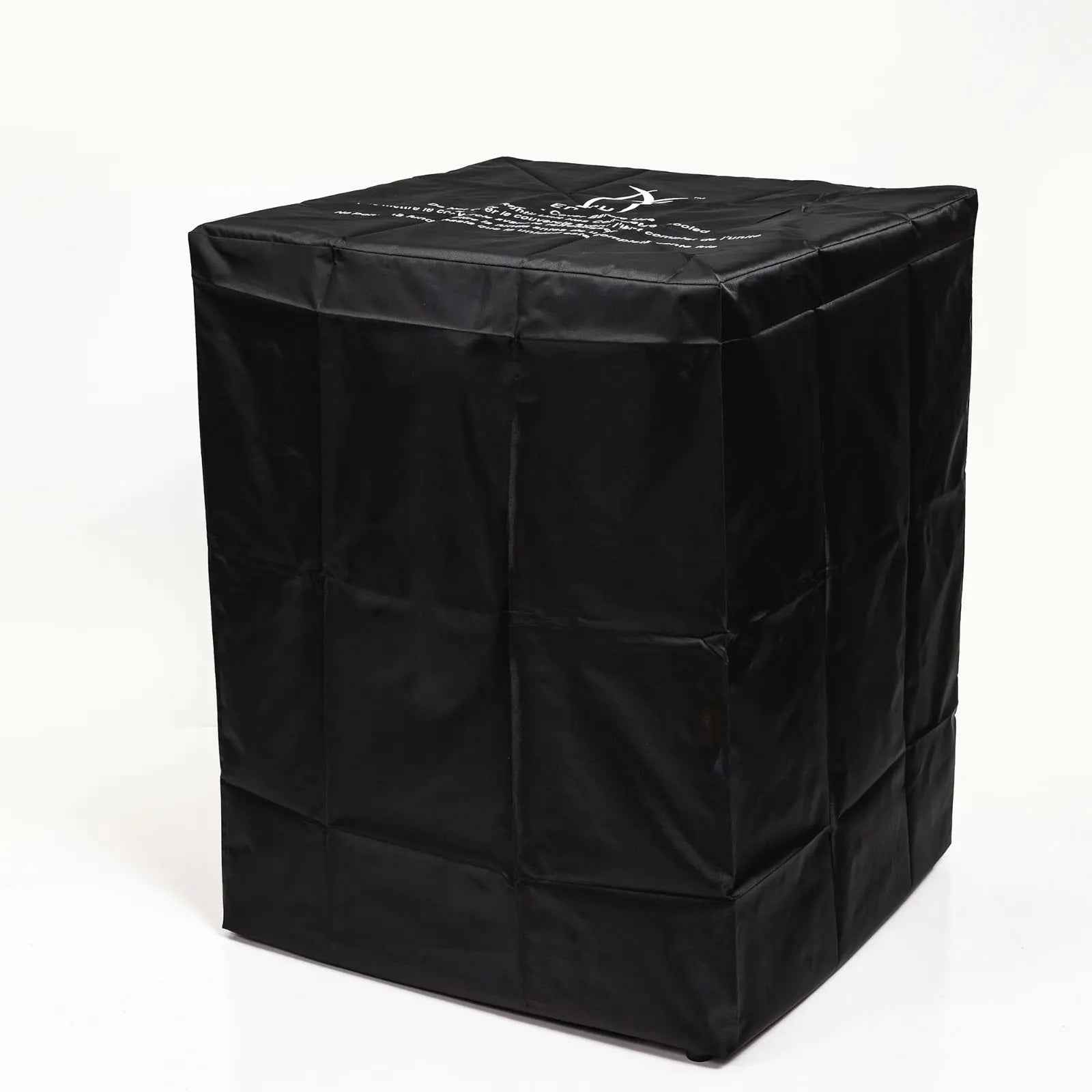 FlameHaven™ – Wicker Propane Fire Pit Column with Glass Wind Guard US Carmine Juneberry
