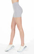 Hybrid Cloudlux Shorts High Waist (tight) - Stone Grey Lemon Molly
