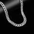 MONEYED 12MM 925 MOISSANITE CUBAN CHAIN | 991401 Lilac Quartz