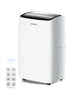 14000 BTU Portable Air Conditioner and Heater for Room up 700 Sq. Ft,4-In-1 Quiet Portable Ac Unit with Heater Dehumidifier Fan Function, Remote Control, Sleep Mode, 24H Timer