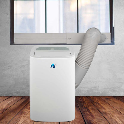 10,800 BTU (15,000 BTU ASHRAE) 115V Portable Air Conditioner with Remote, Rooms up to 550 Sq Ft, A020A-10KR