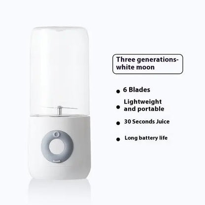Portable Wireless Charging Mini Electric Juicer Crimson Medea