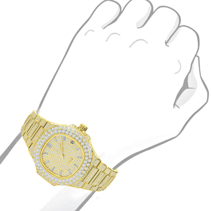 LORD STEEL CRYSTAL WATCH | 530662 Lilac Quartz