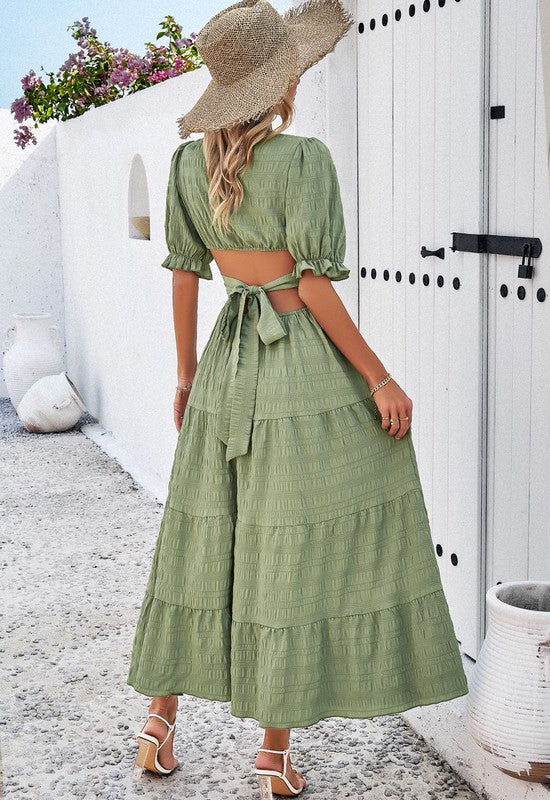 Open back midi dress Jade Icarus