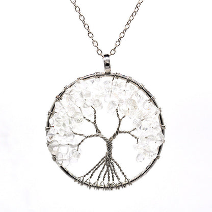 Kabala Life Tree necklace Pink Lucy
