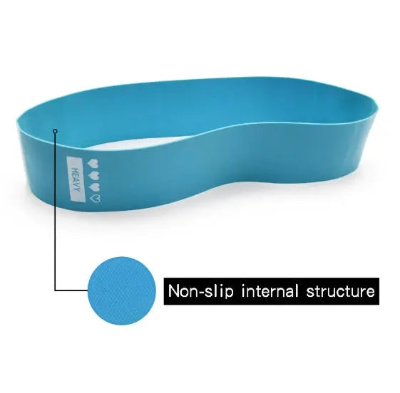 Resistance Bands Sealing Elastic Booty Sport Bodybuilding Rubber Band For Fitness Gym Leagues Equipment Sports Mini Yoga Pink Lucy