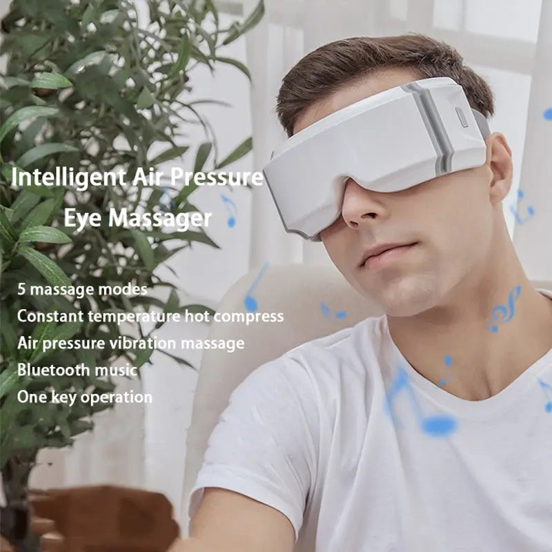 Eye heating eye massager Crimson Medea