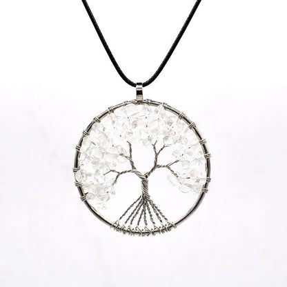 Kabala Life Tree necklace Pink Lucy