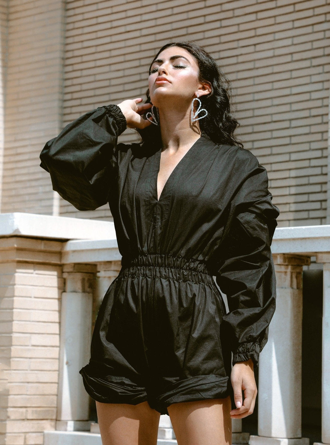 The Right Puff Romper Azure Thanatos