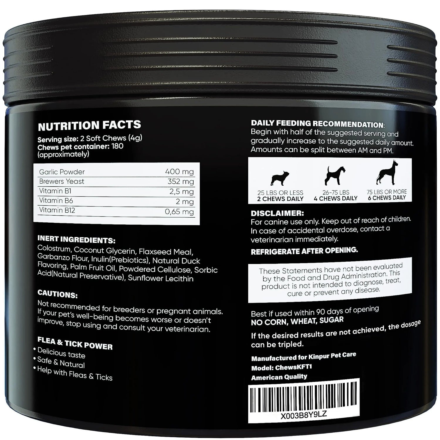 Flea and Tick Prevention Chewable for Dogs No Collars Needed Periwinkle Eros