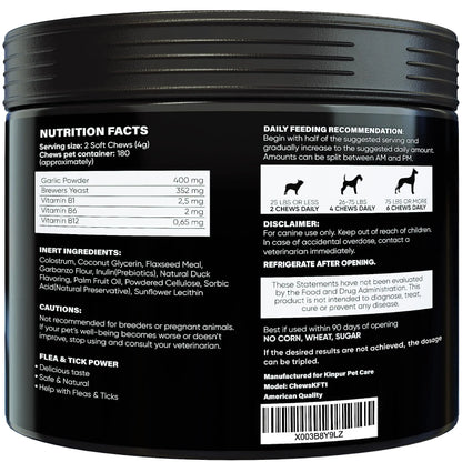 Flea and Tick Prevention Chewable for Dogs No Collars Needed Periwinkle Eros