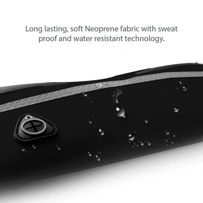Velocity Water-Resistant Sports Running Belt and Fanny Pack for Outdoo Black Lavender