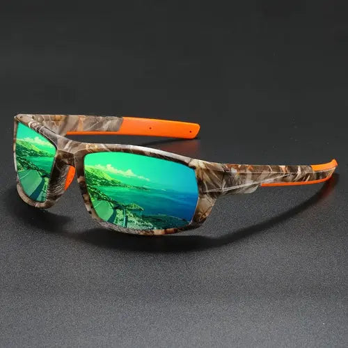 Polarized Box Camouflage Tactical Glasses For Male And Female Cycling Crimson Medea