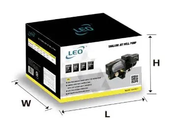 LIVEVIE Leo Pump Convertible Well Pump - Cast Iron, Dual Voltage Lemon Odysseus