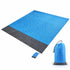 Portable Waterproof Picnic Mat Beach Mat Pocket Blanket Maroon Asteria