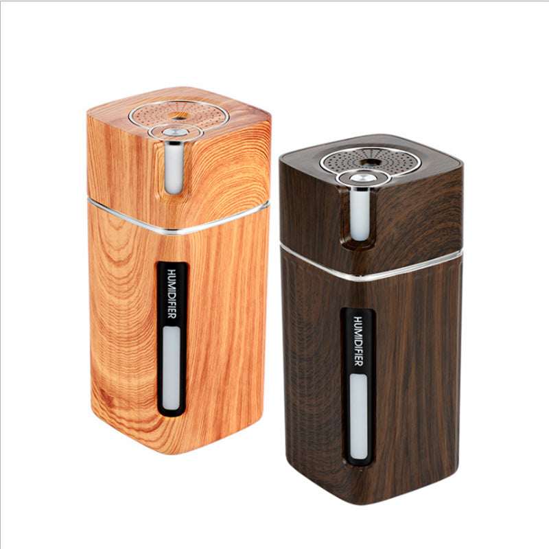 Ultrasonic Air Humidifier USB Mini Mist Maker LED Light Maroon Asteria