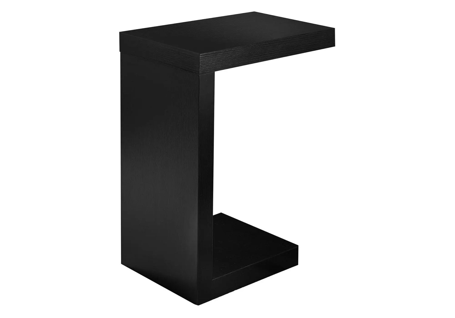 11.5&quot; x 18&quot; x 24&quot; White Hollow Core Particle Board  Accent Table Jade