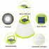 Collapsible Camping Light IP68 Waterproof Solar Foldable Maroon Asteria