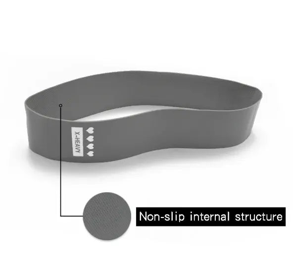 Resistance Bands Sealing Elastic Booty Sport Bodybuilding Rubber Band For Fitness Gym Leagues Equipment Sports Mini Yoga Pink Lucy